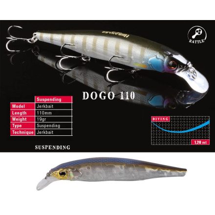 DOGO 110SP 11cm 19gr Alburno Flash