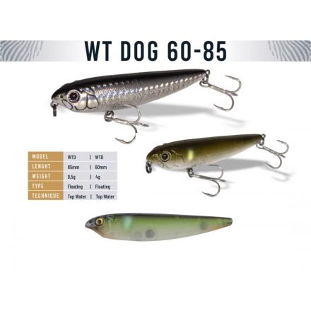 WT-DOG 60 6cm 4gr Green Ayu