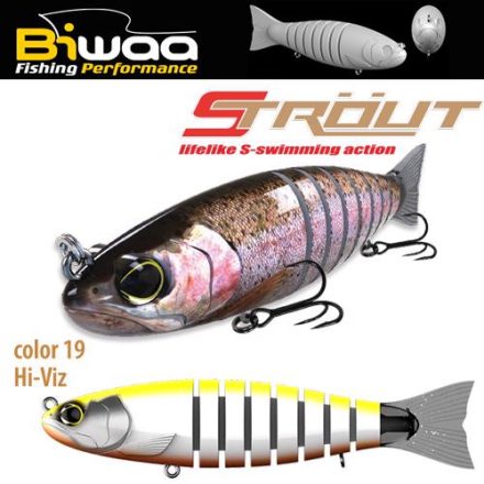 BIWAA STROUT 5.5" 14cm 29gr 19 Hi-Viz