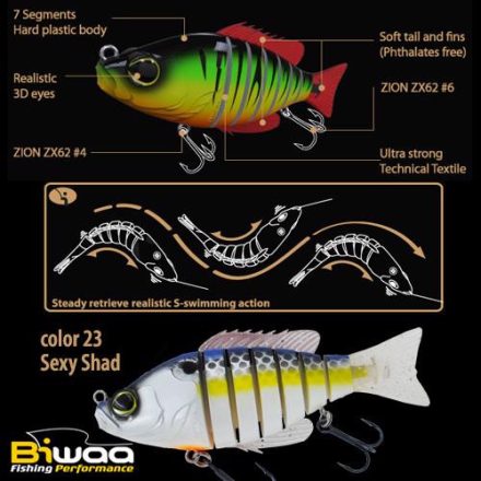 BIWAA SEVEN S5" 13cm 34gr 23 Sexy Shad