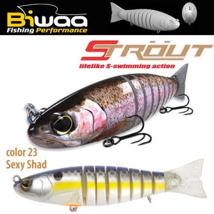 BIWAA STROUT 5.5" 14cm 29gr 23 Sexy Shad