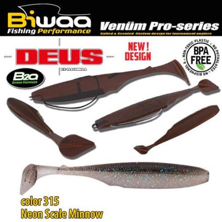 BIWAA DEUS 5" 13cm 315 Neon Scale Minnow