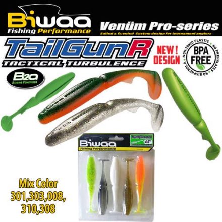 BIWAA TAILGUNR 4.5" 11.5cm Mix Color