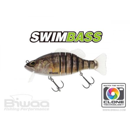 BIWAA SWIMBASS 6" SLOW SINK 15cm 65gr 52 Yellow Pearch