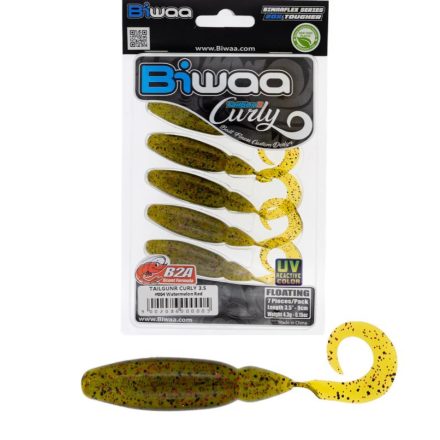 BIWAA TAILGUNR CURLY 2.5" 6.3cm 004 Watermelon Red