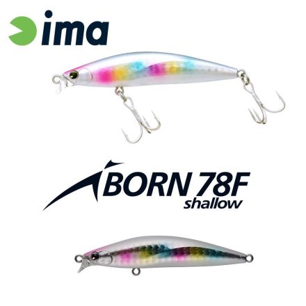 IMA IBORN 78F SHALLOW 78mm 8.5gr 005 Cotton Candy