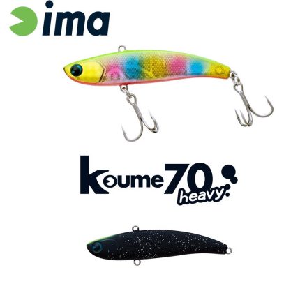 IMA KOUME VIBRATION 70 HEAVY 70mm 18gr 119 Matt Night Black