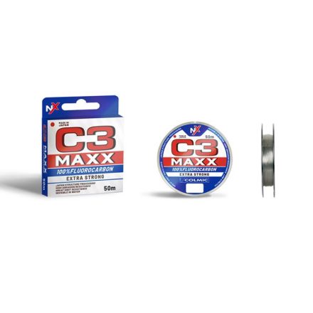 COLMIC C3 MAX FLUOROCARBON 50m 0.255mm