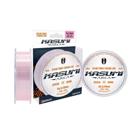 KASUMI CLEAR PINK 100m 0.118mm 1.52kg