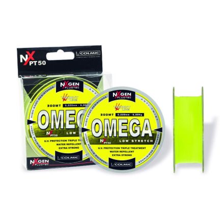 COLMIC OMEGA PT50 300m 0.16mm Yellow Fluo