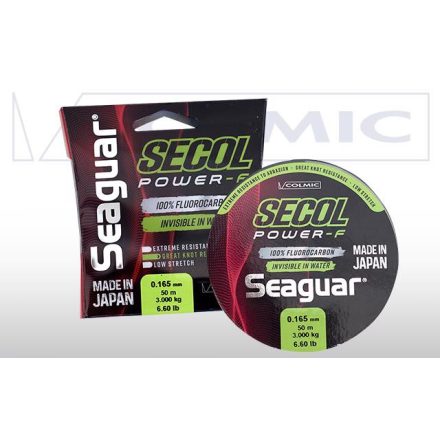 COLMIC SEAGUAR SECOL POWER-F FLUOROCARBON 50m 0.117mm