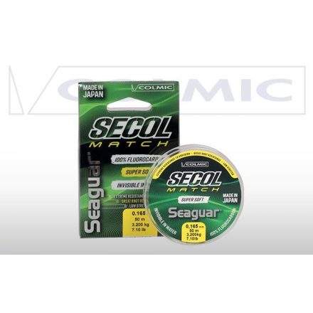 SEAGUAR SECOL MATCH FLUOROCARBON 50m 0.104mm