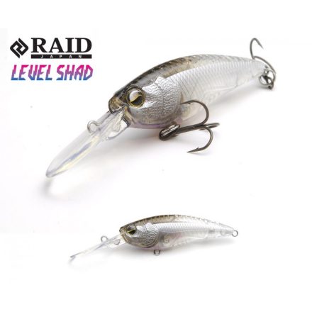 RAID LEVEL SHAD 50.3mm 4.3gr Su 030 Real Ginkuro