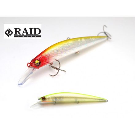 RAID LEVEL MINNOW PLUS 125mm 14gr 011 Pearly Chart