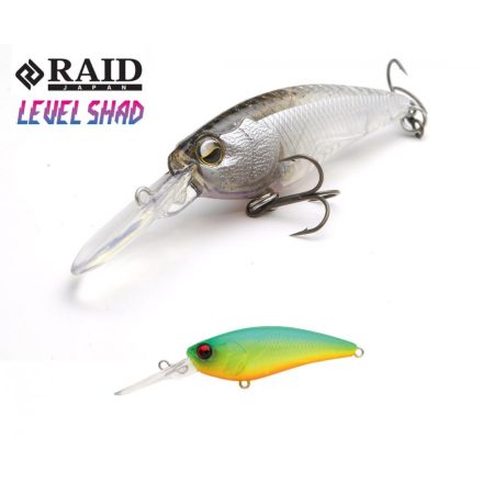 RAID LEVEL SHAD 50.3mm 4.3gr Su 001 Lime Chart