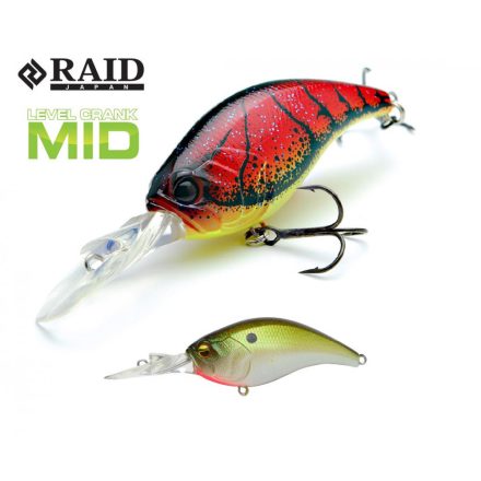 RAID LEVEL CRANK MID 59mm 10.5gr 008 Pearl Shad