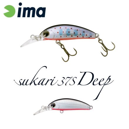 IMA SUKARI 37S DEEP 37mm 3gr 006 Silver Black