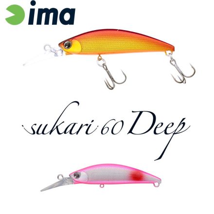 IMA SUKARI 60 DEEP 60mm 8gr 013 Red Spot Pink