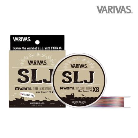 VARIVAS AVANI SLJ SUPER LIGHT JIGGING MAX POWER PE X8 150m #1.0 20.2lb 10m x 5 Color