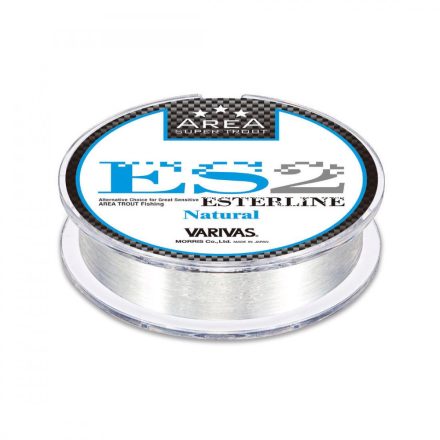 VARIVAS SUPER TROUT AREA ES2 ESTER NATURAL 80m 0.082mm 1.42lb