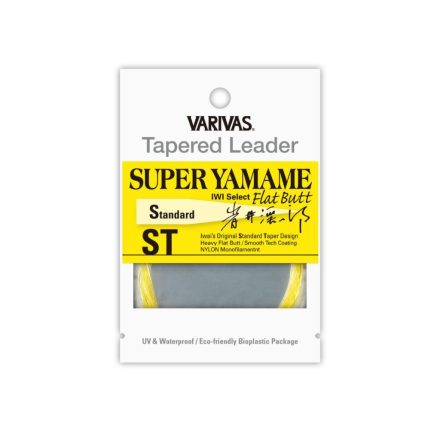 VARIVAS VÉKONYODÓ ELŐKE TAPERED LEADER SUPER YAMAME FLAT BUTT ST 15ft 4X Flash Yellow