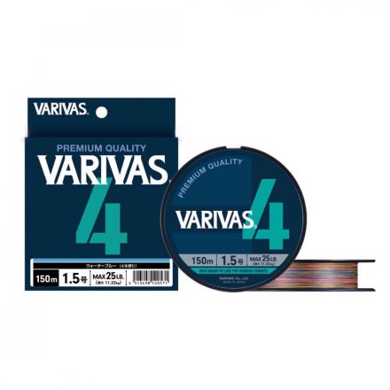 VARIVAS PE 4 MARKING EDITION 150m #0.8 0.148mm 15lb Vivid 5 Color