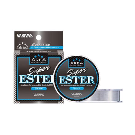 VARIVAS SUPER TROUT AREA SUPER ESTER CLEAR 150m 0.083mm 1.3lb