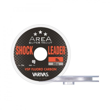 VARIVAS SUPER TROUT AREA VSP FLUOROCARBON SHOCKLEADER 30m 0.117mm 2.5lb