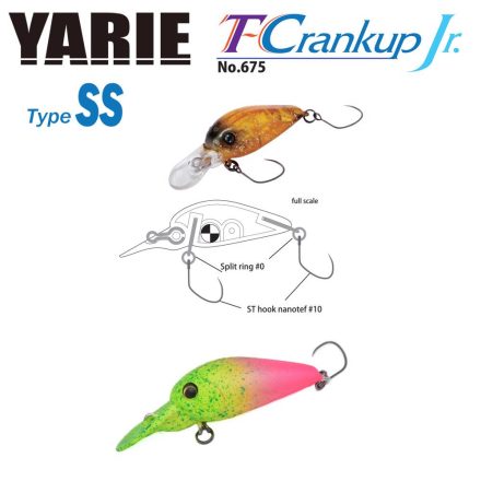 YARIE 675 T-CRANKUP JR TYPE SS 2.8mm 2.1gr C34 Go Go Chart