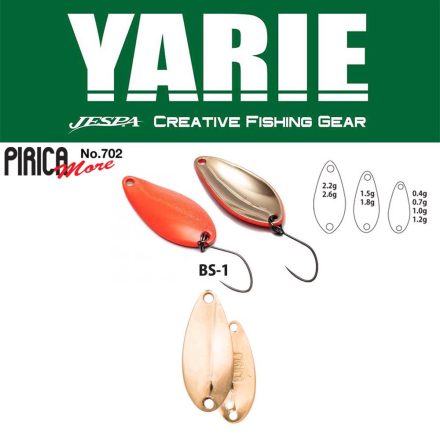 YARIE 702 PIRICA MORE 1.8gr BS-1 Gold