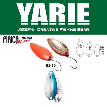 YARIE 702 PIRICA MORE 1.8gr BS-10 Blue/Silver