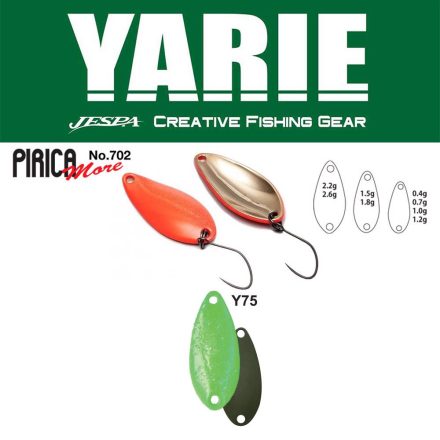 YARIE 702 PIRICA MORE 1.8gr Y75 Green Hololumelume