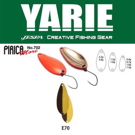 YARIE 702 PIRICA MORE 2.2gr E70 Pudding