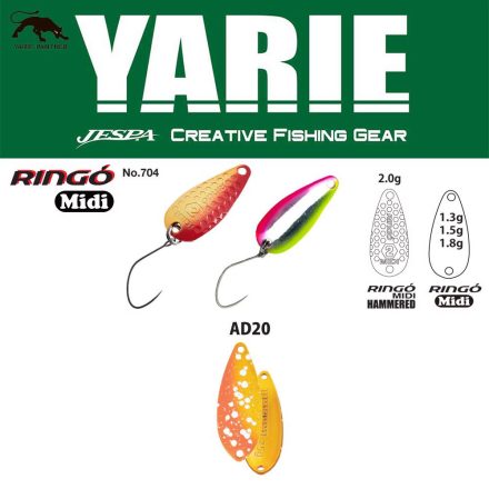 YARIE 704 RINGO MIDI 1.8gr AD20 First Fire