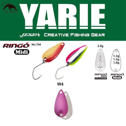 YARIE 704 RINGO MIDI 1.8gr W4 Norinori Pink