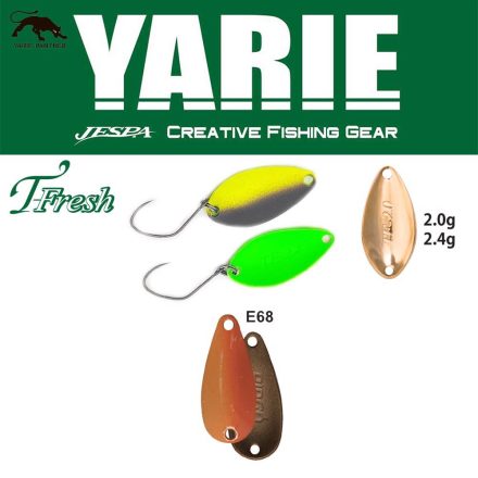 YARIE 708T T-FRESH 2.0gr E68 Caramel Gold