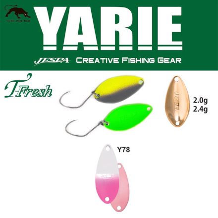 YARIE 708T T-FRESH 2.4gr Y78 Shiropino