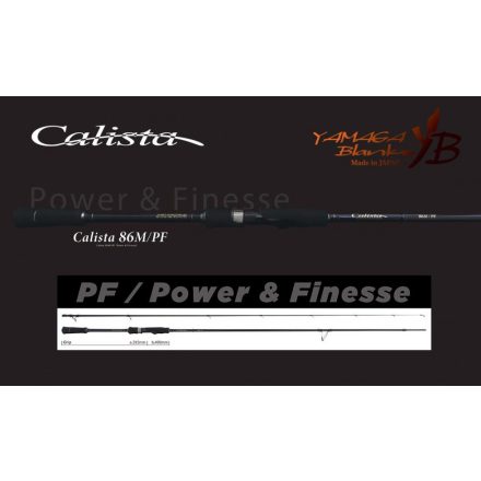 YAMAGA CALISTA 86M/PF 2.573m 28gr Fuji Titanium Torzite